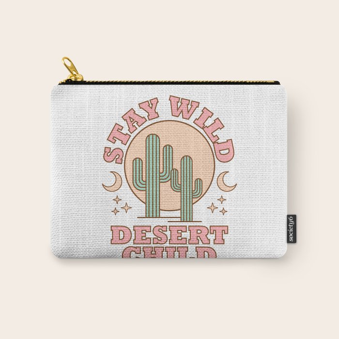 Stay Wild Desert Child Carry All Pouch Gallery Image 1