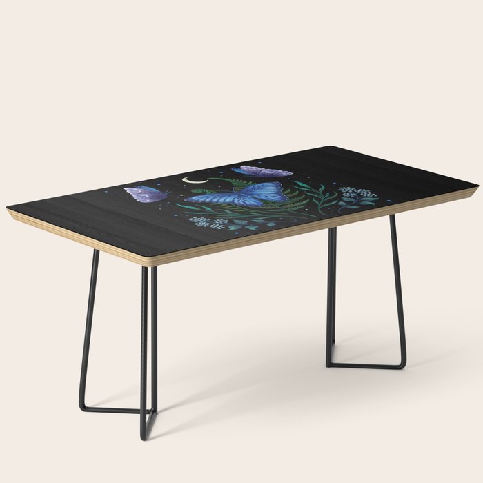 Blue Morpho Butterfly Coffee Table Gallery Image 1