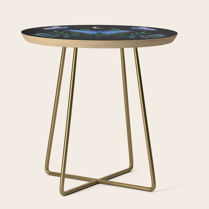 Blue Morpho Butterfly Side Table Gallery Image 1