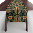 William Morris Pimpernel,No.2, William Morris floral design  Table Runner Gallery Image 1