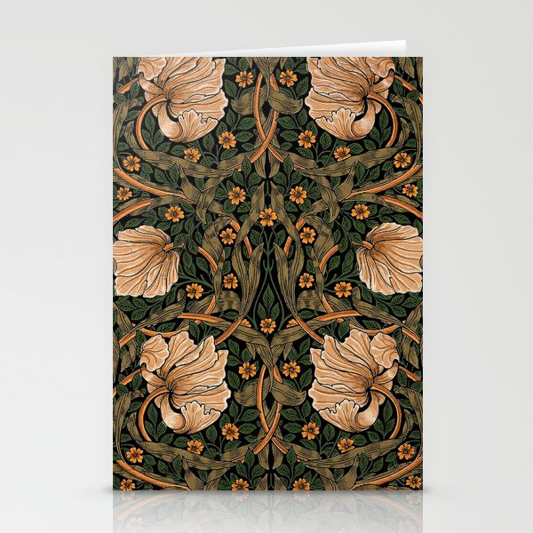William Morris Pimpernel,No.2, William Morris floral design  Stationery Card Gallery Image 1