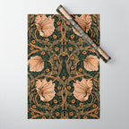 William Morris Pimpernel,No.2, William Morris floral design  Wrapping Paper Gallery Image 1