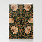 William Morris Pimpernel,No.2, William Morris floral design  Stationery Card Gallery Image 2