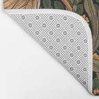 William Morris Pimpernel,No.2, William Morris floral design  Bath Mat Gallery Image 2