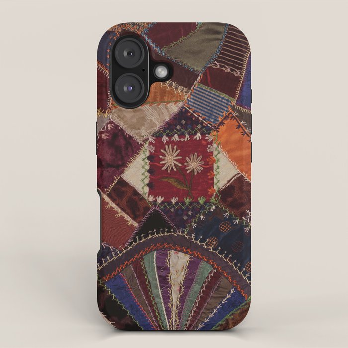 Vintage Bohemian Patchwork iPhone Case Gallery Image 1