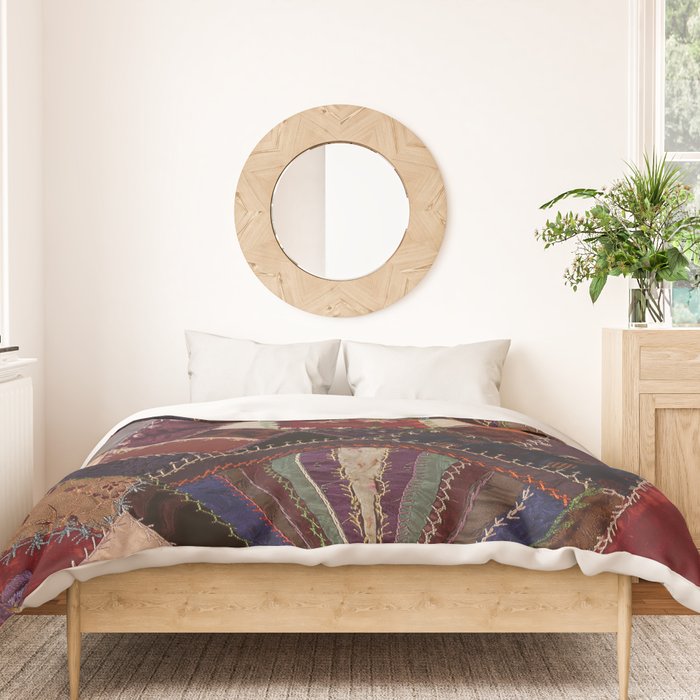 Vintage Bohemian Patchwork Duvet Cover Gallery Image 3