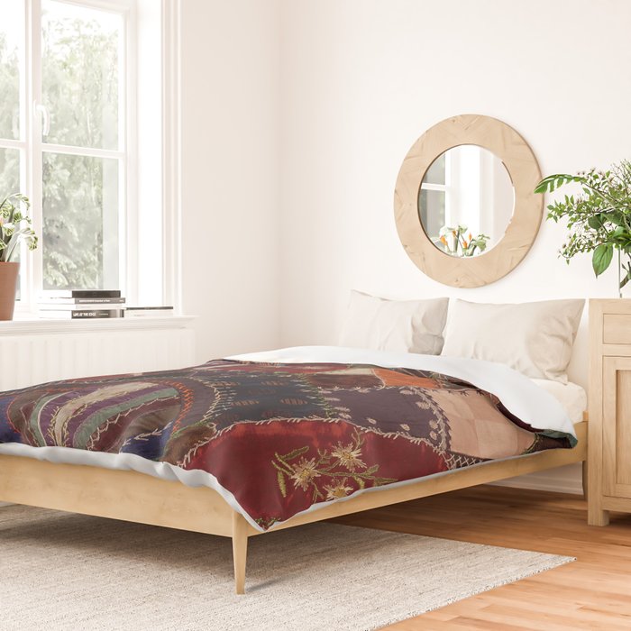 Vintage Bohemian Patchwork Duvet Cover Gallery Image 2