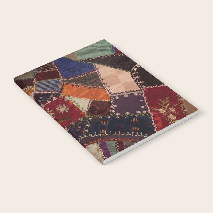 Vintage Bohemian Patchwork Notebook Gallery Image 2