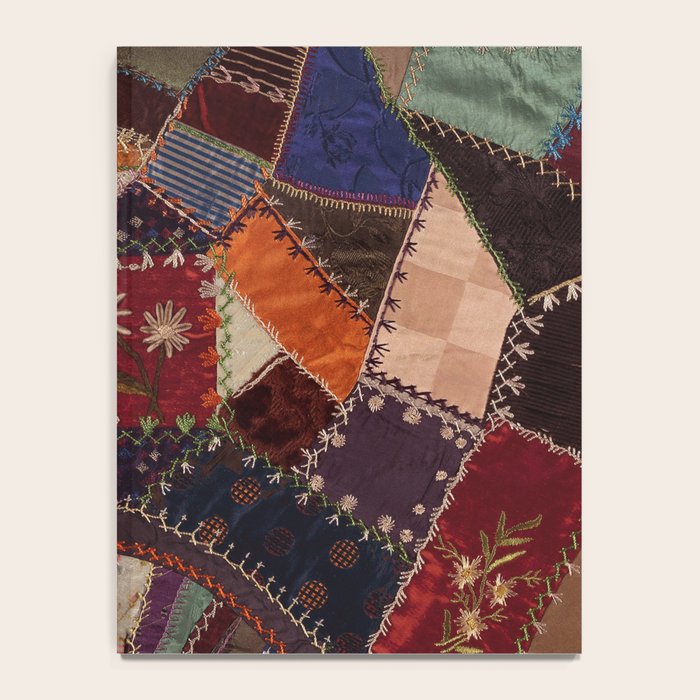 Vintage Bohemian Patchwork Notebook Gallery Image 4