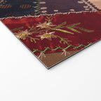 Vintage Bohemian Patchwork Welcome Mat Gallery Image 2
