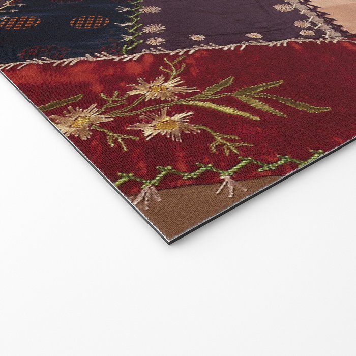 Vintage Bohemian Patchwork Welcome Mat Gallery Image 2
