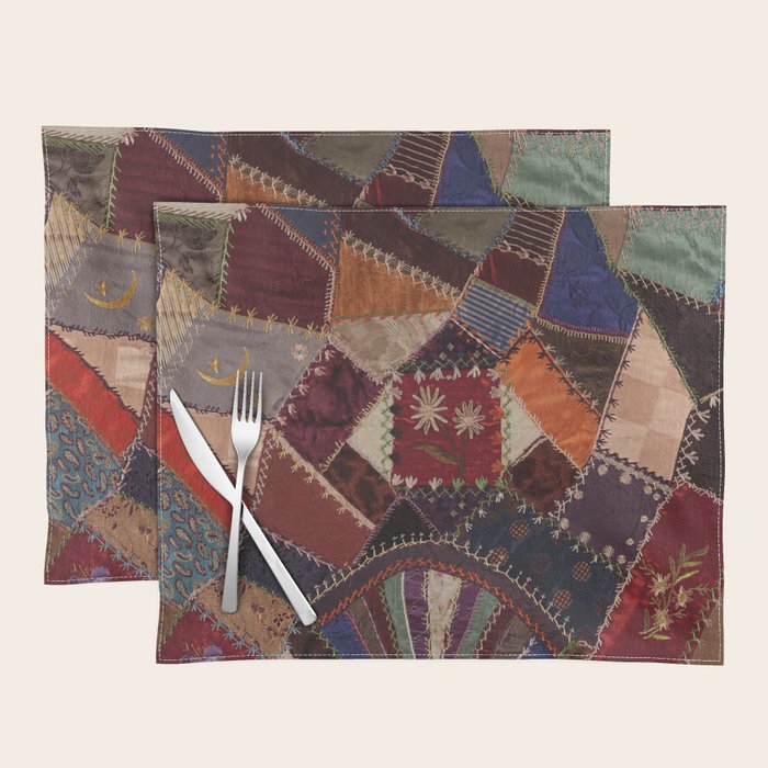Vintage Bohemian Patchwork Placemat Gallery Image 1