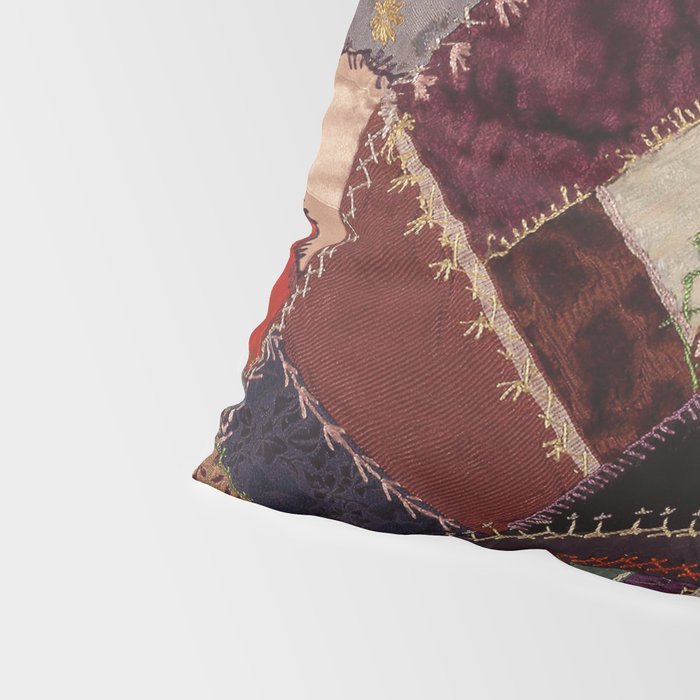 Vintage Bohemian Patchwork Pillow Sham Gallery Image 4
