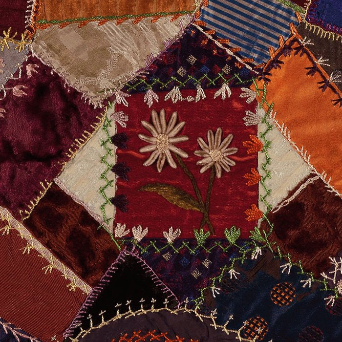 Vintage Bohemian Patchwork Coffee Mug Gallery Image 2