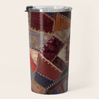 Vintage Bohemian Patchwork Travel Mug Gallery Image 3
