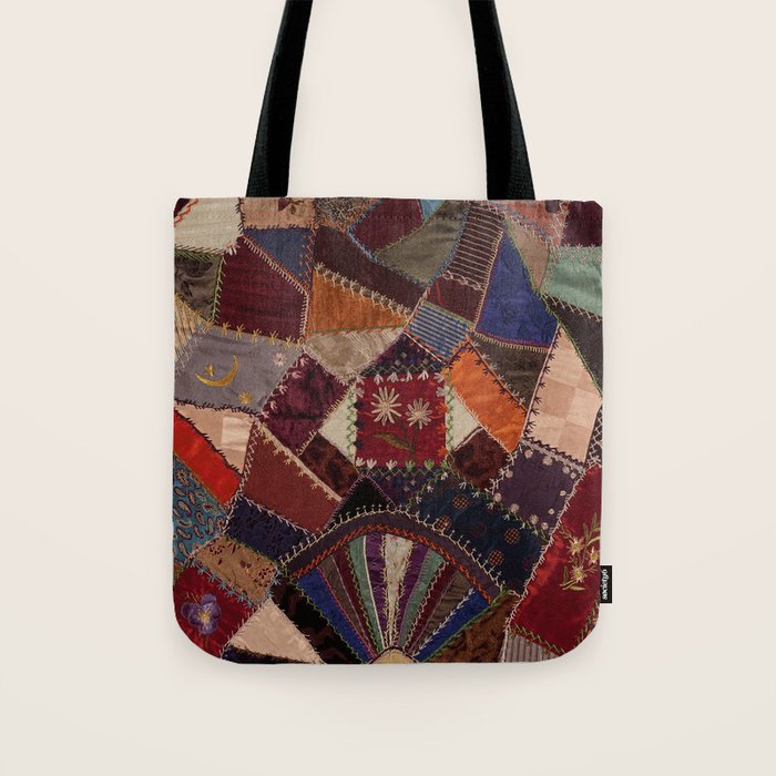 Vintage Bohemian Patchwork Tote Bag Gallery Image 1