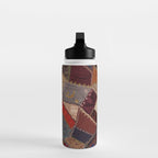 Vintage Bohemian Patchwork Water Bottle Gallery Image 3