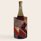 Vintage Bohemian Patchwork Wine Chiller Gallery Image 2
