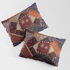 Vintage Bohemian Patchwork Pillow Sham Gallery Image 3