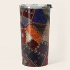 Vintage Bohemian Patchwork Travel Mug Gallery Image 2