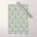 Vintage Sage Floral Wrapping Paper Gallery Image 1