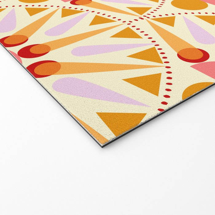 Stareburst Scallop Welcome Mat Gallery Image 2