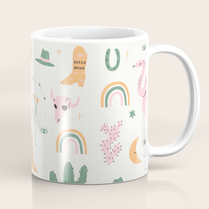 Wild West Pattern Coffee Mug Gallery Image 1