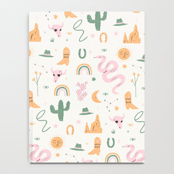 Wild West Pattern Notebook Gallery Image 4