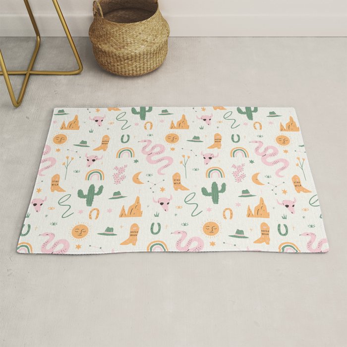 Wild West Pattern Rug Gallery Image 1