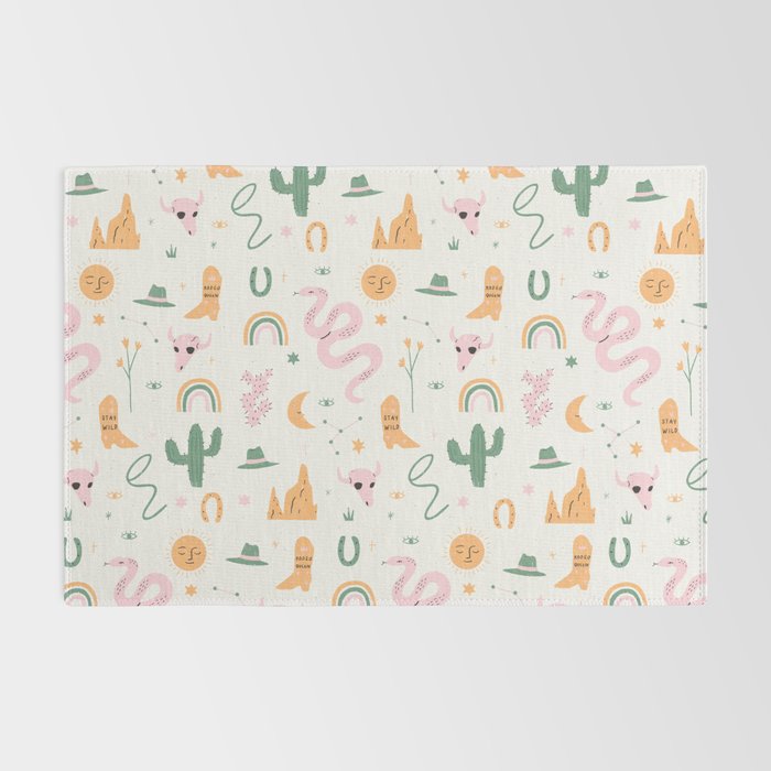 Wild West Pattern Rug Gallery Image 2