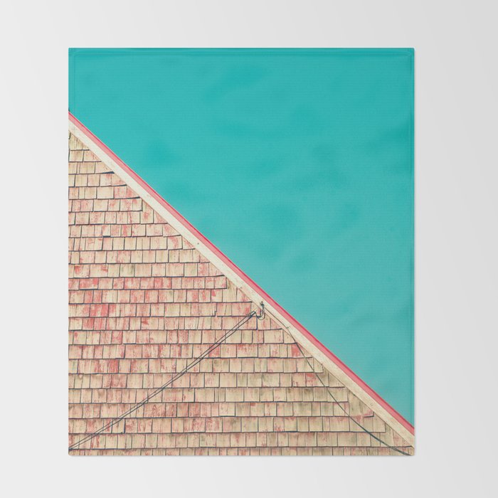 Roof Line Study Throw Blanket Gallery Image 2