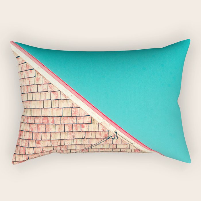 Roof Line Study Rectangular Pillow Gallery Image 1