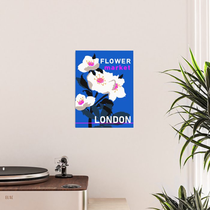 Flower Market London Poster Gallery Image 2