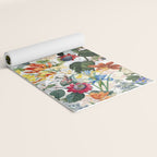 Vintage & Shabby Chic - Tropical Botanical Flower Garden  Yoga Mat Gallery Image 2