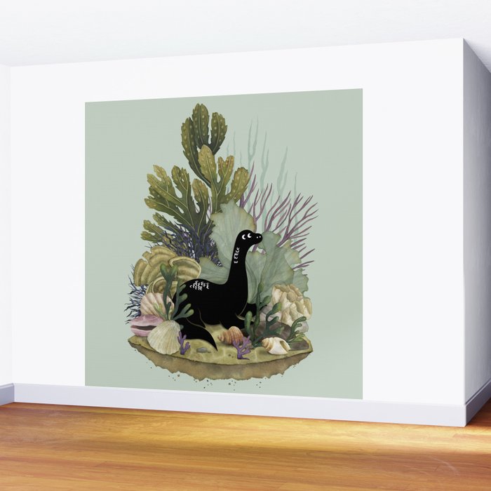 Tiny Nessie Wall Mural Gallery Image 2