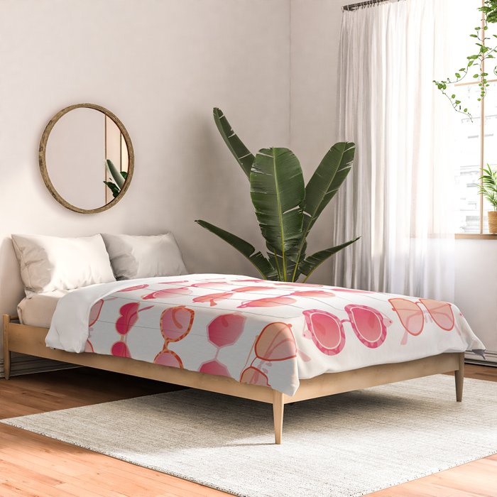 Sunglasses Collection - Pink OmbrÃ© Palette Comforter Gallery Image 2
