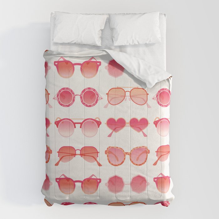 Sunglasses Collection - Pink OmbrÃ© Palette Comforter Gallery Image 6