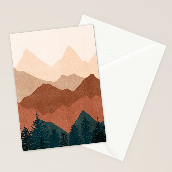 Sunset 01 Stationery Card Gallery Image 2
