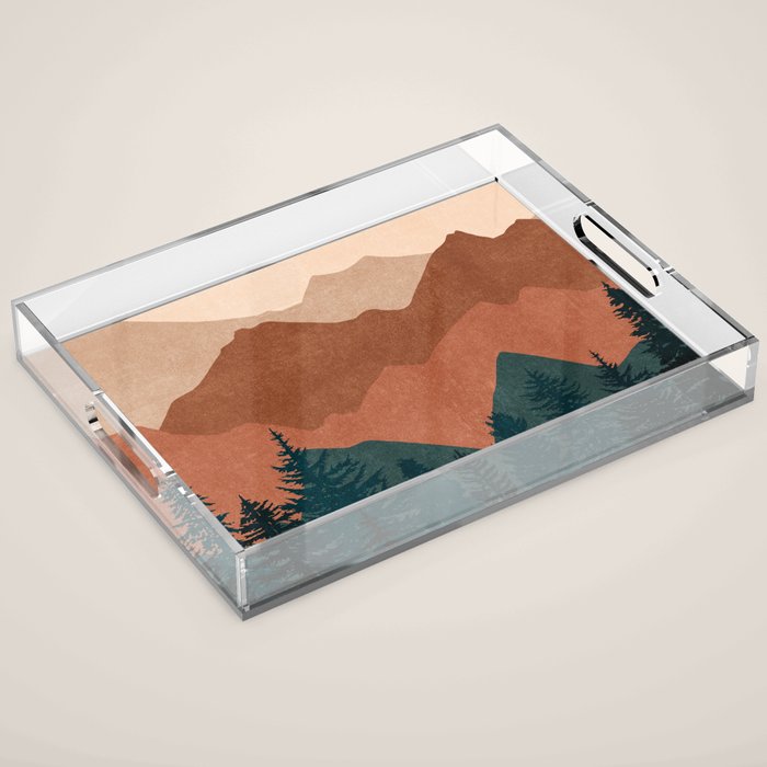Sunset 01 Acrylic Tray Gallery Image 1