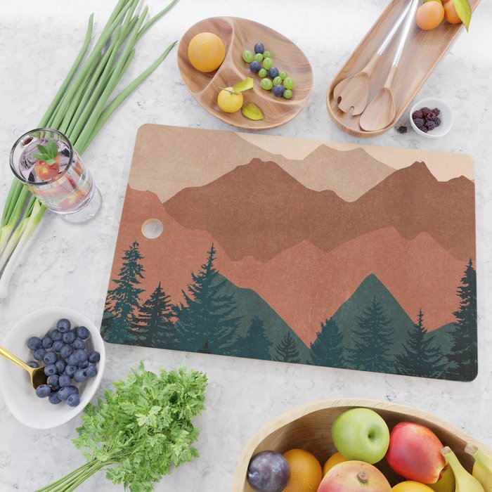 Sunset 01 Cutting Board Gallery Image 2