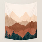 Sunset 01 Wall Tapestry Gallery Image 4
