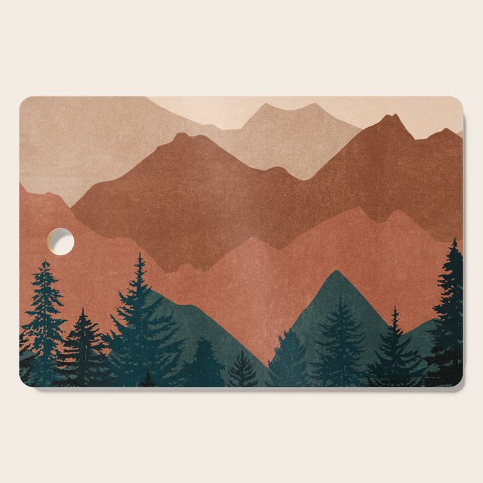 Sunset 01 Cutting Board Gallery Image 1