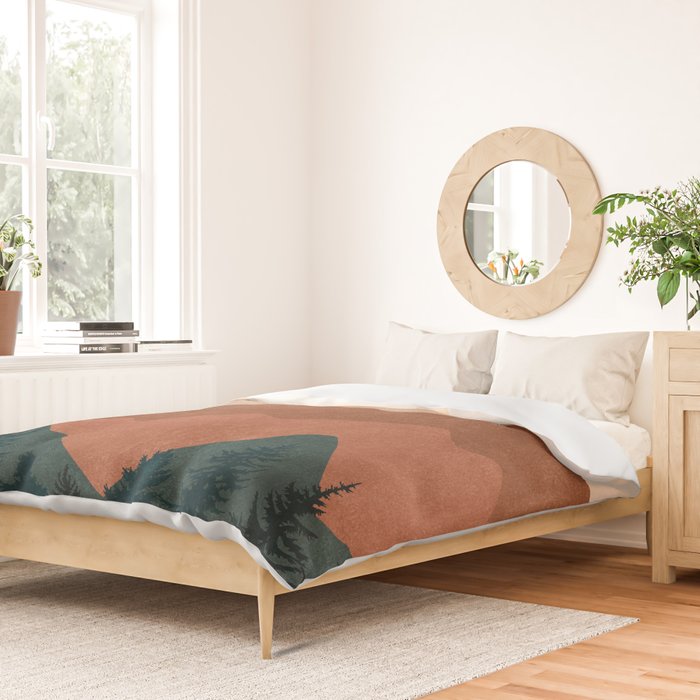 Sunset 01 Duvet Cover Gallery Image 2