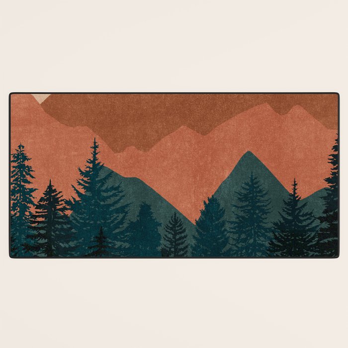 Sunset 01 Desk Mat Gallery Image 3