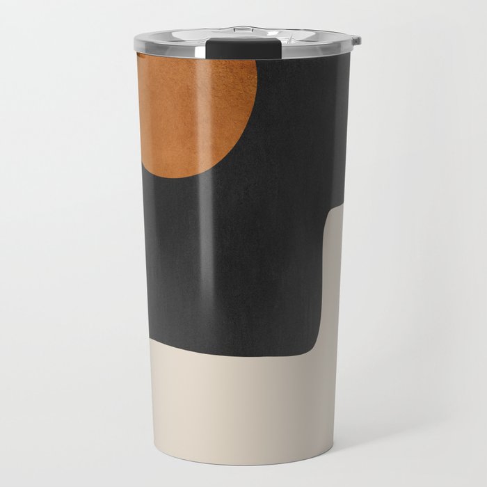 Abstract Minimal Shapes 128 Travel Mug Gallery Image 1