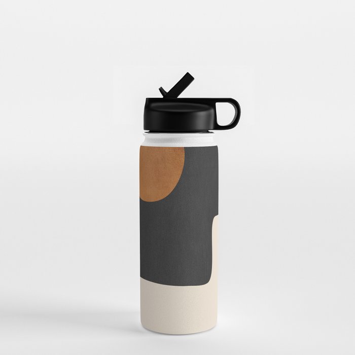 Abstract Minimal Shapes 128 Water Bottle Gallery Image 1