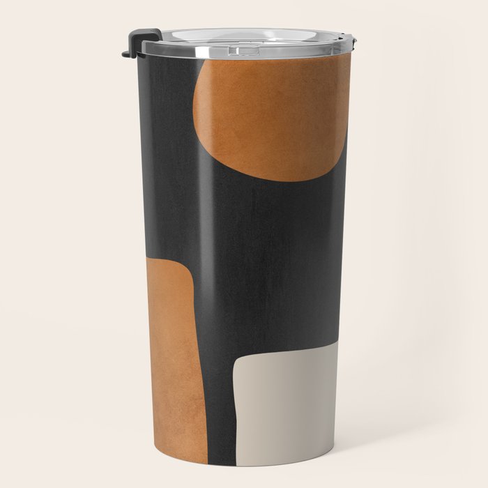 Abstract Minimal Shapes 128 Travel Mug Gallery Image 3