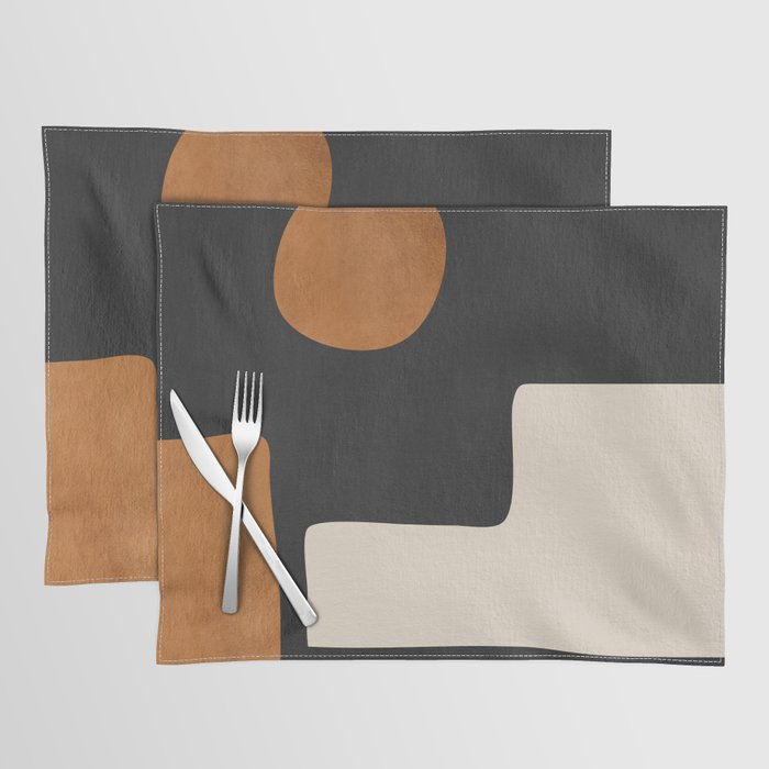 Abstract Minimal Shapes 128 Placemat Gallery Image 1