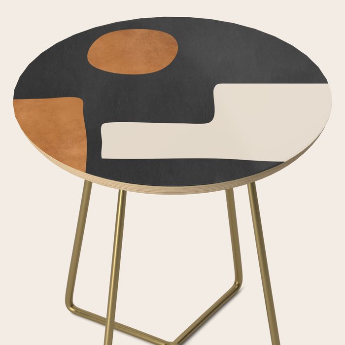 Abstract Minimal Shapes 128 Side Table Gallery Image 2