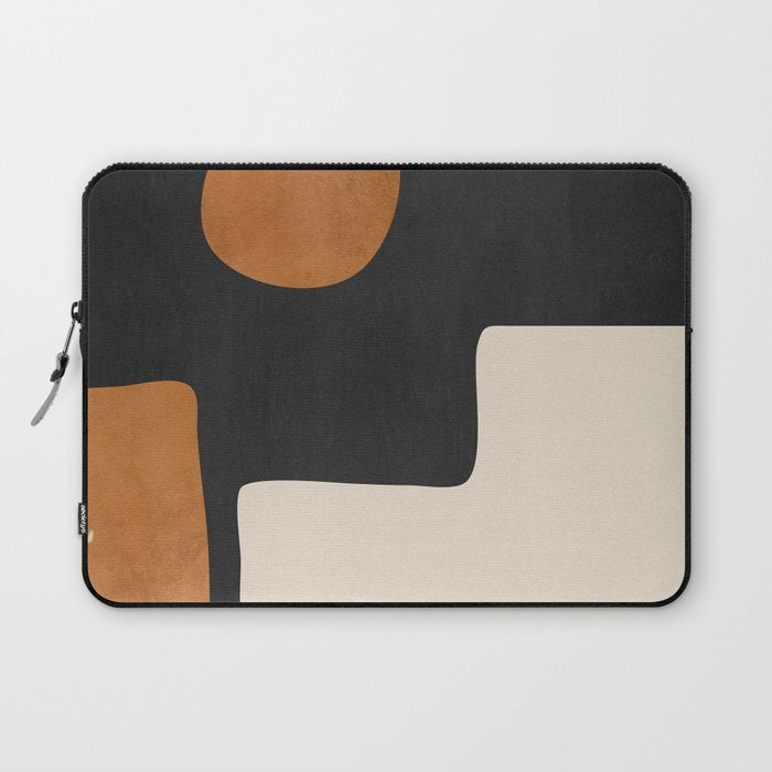Abstract Minimal Shapes 128 Laptop Sleeve Gallery Image 1